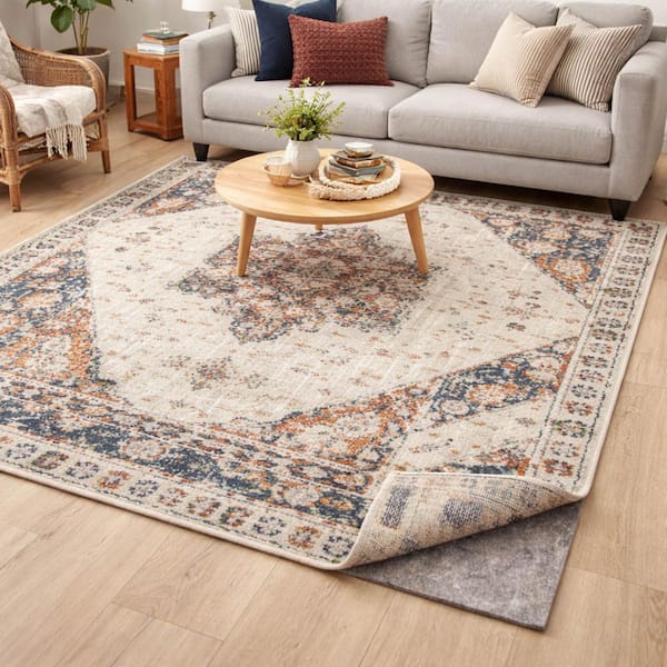 6 ft. x 6 ft. Square 1/4 in. Dual Surface Rug Pad