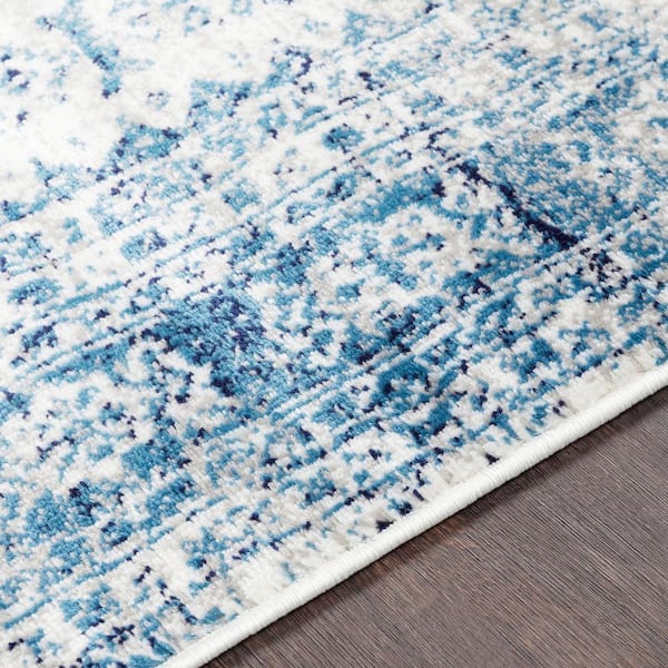 Westbrook Oriental Machine Woven Chenille Area Rug in Light Sky Blue Langley Street Rug Size: Runner 2'7 x 14