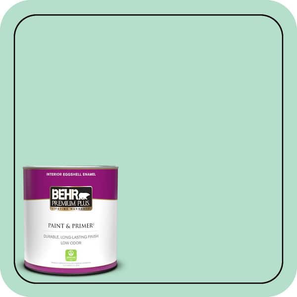 BEHR PREMIUM PLUS 1 qt. #MQ4-18 Free Spirit Eggshell Enamel Low Odor Interior Paint & Primer