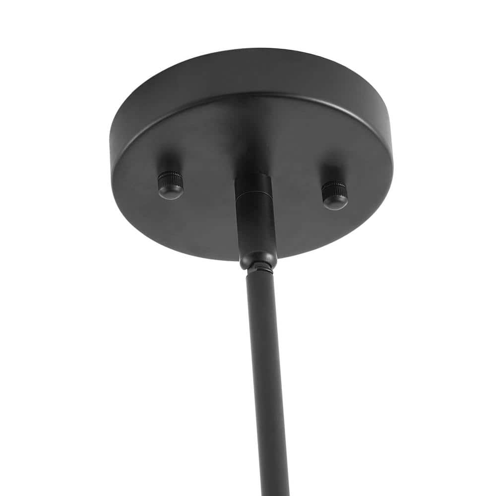Black and Brass Metal 10-Light Sputnik Chandelier