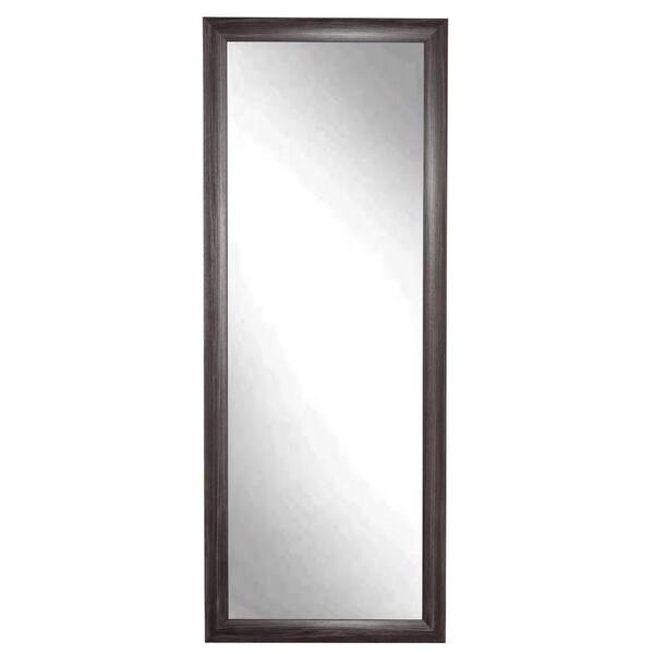 BrandtWorks Montauk Night Dark Grey Tall Floor Mirror