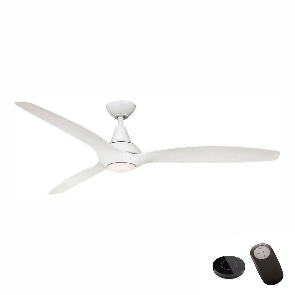 Home Decorators Collection Tidal Breeze 60 in. LED White Ceiling Fan with Light Kit and Remote Control works with Google and Alexa 54763 BOND Sansujyuku sansujyuku.com