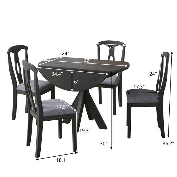 ashton 5 piece dining set