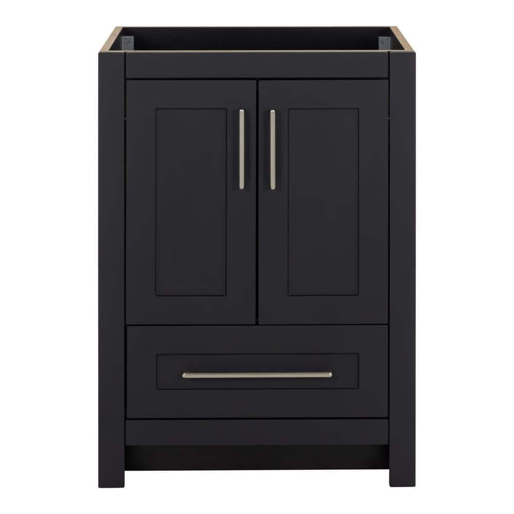 Craye 24 in. Bath Vanity Cabinet without Top in Matte Black
