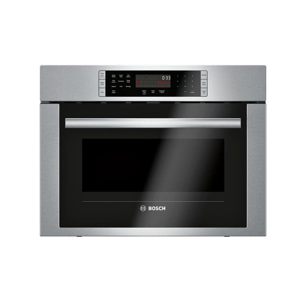 Bosch 500 Series 24 in. 1.6 cu. ft. Built-in Convection Speed Microwave