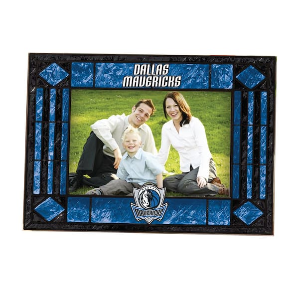 The Memory Company NBA 4 in x 6 in. Gloss Multicolor Horizontal Art Glass Mavericks Picture Frame