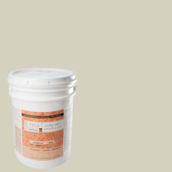 YOLO Colorhouse 5-gal. Nourish .01 Flat Interior Paint-DISCONTINUED