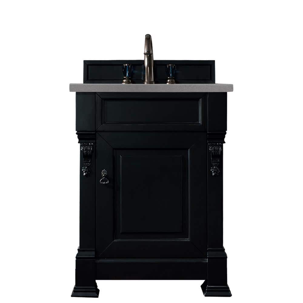 Brookfield 26 in. W x 23.5 in. D x 34.3 in. H Single Bath Vanity in Antique