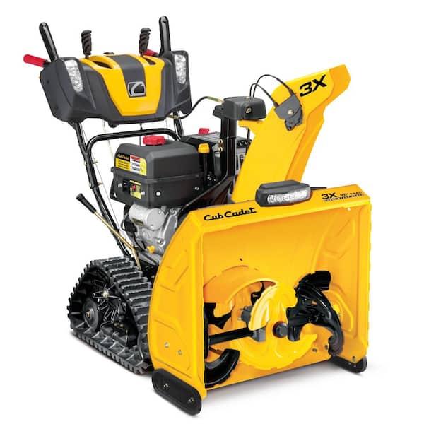 3X 26 in. 357cc Track Drive Three-Stage Electric Start Gas Snow Blower with Steel Chute Power Steering Heated Grips