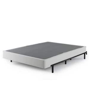 7.5 in. Profile Full White Metal Box Spring, No Assembly