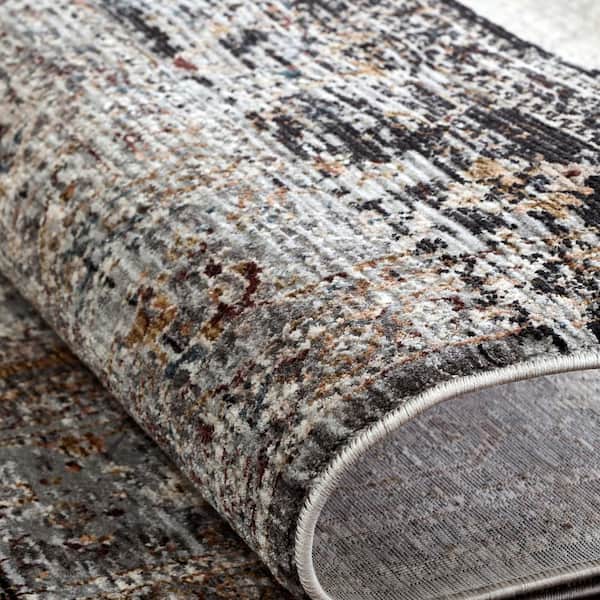 Granite Greys 3 ft. 11 in. x 5 ft. 11 in. Area Rug