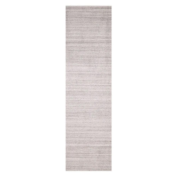 Halsey Contemporary Solid Linen 2' 6 ft. x 8 ft. Hand Loomed Runner Rug
