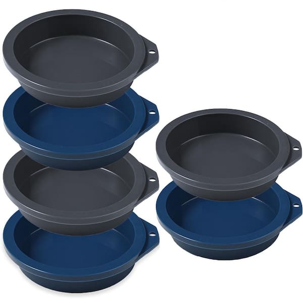 4 Inch Silicone Egg Mold for Air Fryer Baking, Nonstick Microwave Muffin Pan, BPA Free, Set of 6