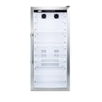 22 in. 9 cu. ft. Commercial Refrigerator in White with Glass Door