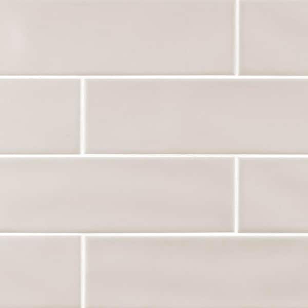 Matte Taupe 2.5 in. x 10 in. Ceramic Wall Tile (13.89 sq. ft./Case)