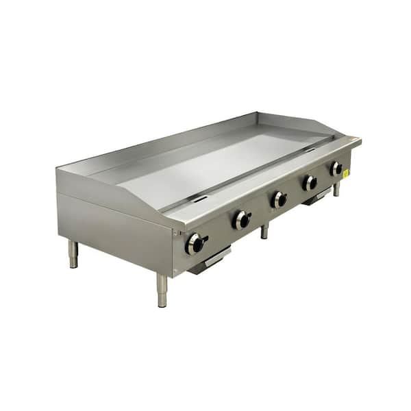 Elite Kitchen Supply 60 in. Commercial NSF gas heavy duty griddle ECDM60