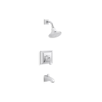 Memoirs Stately 1-Handle Tub and Shower Faucet Trim Kit in Polished Chrome (Valve Not Included)