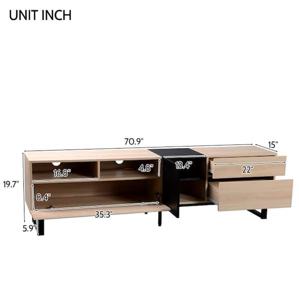 TV furniture Bauhaus BAU002 - Justwood