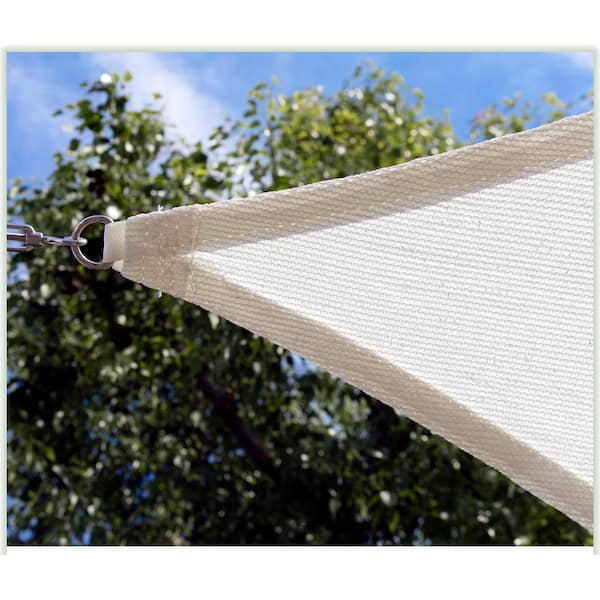 Water Resistant Sun Sail Shade Awings Canopy Garden Patio Cover Screen with Rope 