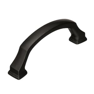 Revitalize 3 in. (76mm) Traditional Black Bronze Arch Cabinet Pull