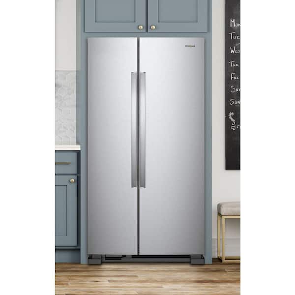 Whirlpool 25 cu. ft. Side by Side Refrigerator in Monochromatic