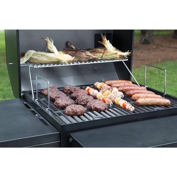 Nexgrill 29 inch Barrel Charcoal Grill with Smoker