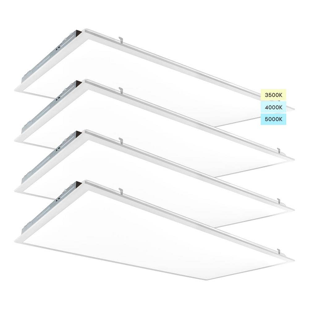 Luxrite 2 X 4 Ft. 3750 5000 6250 Lumen Integrated Led Panel Light 3 