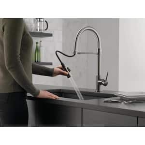 Black - Pull Down Kitchen Faucets - Kitchen Faucets - The Home Depot