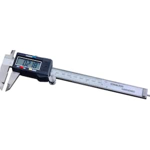 6 in. Stainless Steel Electronic Digital Caliper with LCD Display