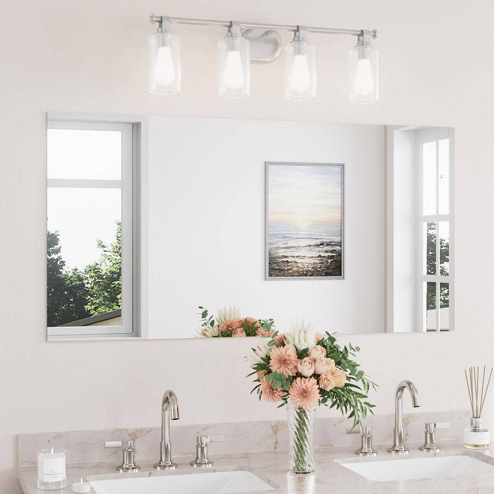 KeonJinn 48 in. W x 24 in. H Rectangular Bathroom Mirrors