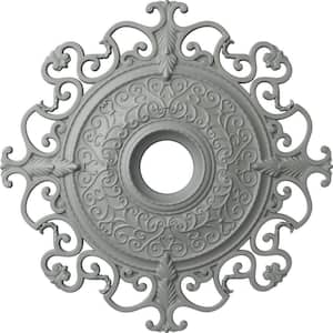 38-3/8" x 6-5/8" ID x 2-7/8" Orleans Urethane Ceiling Medallion (Fits Canopies up to 8-1/4"), Primed White