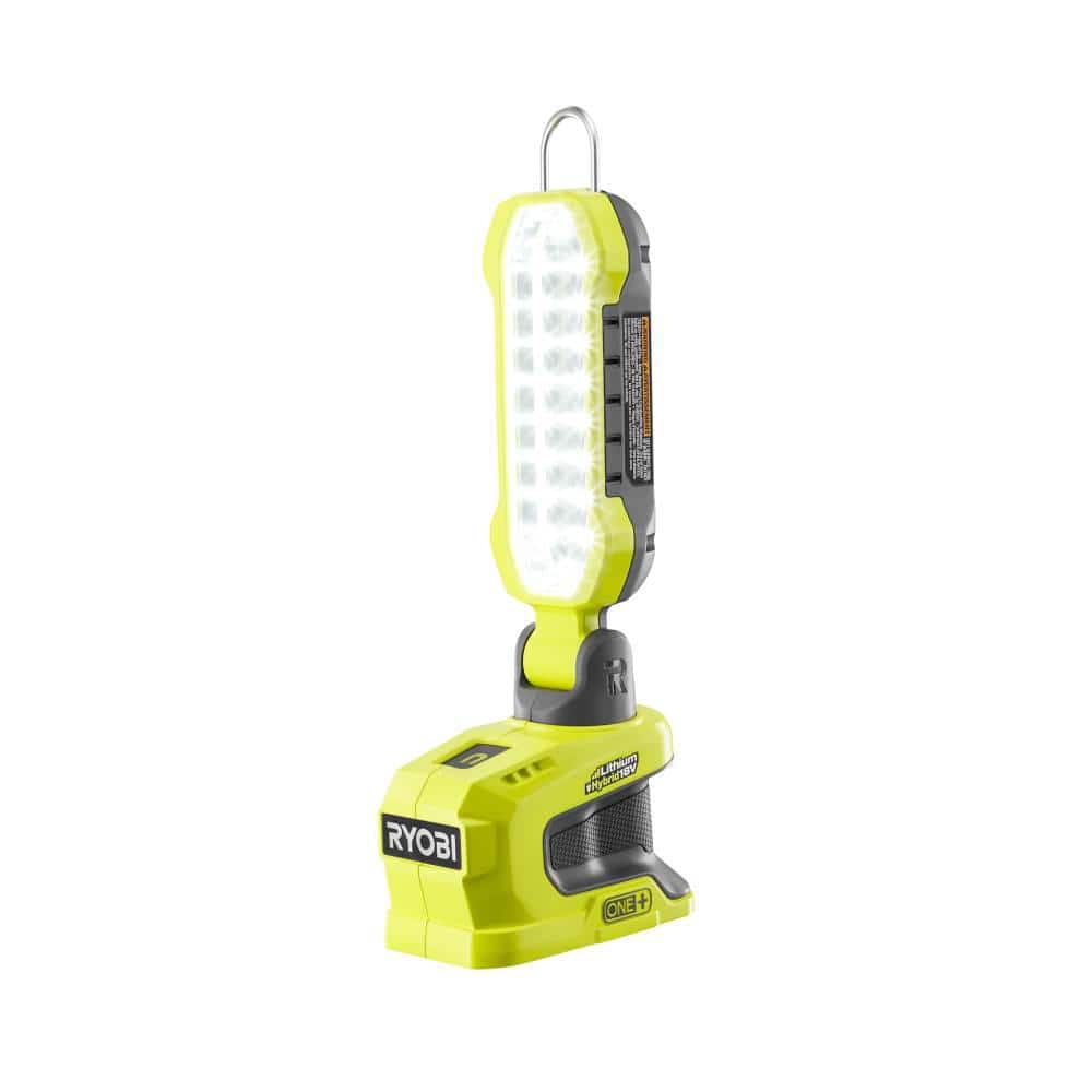 Tool Only Lithium-Ion Cordless Handheld in Green Ryobi LED Light 18-Volt ONE 
