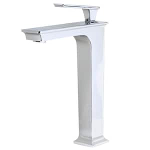 Starks Single Hole Single-Handle Bathroom Faucet in Chrome