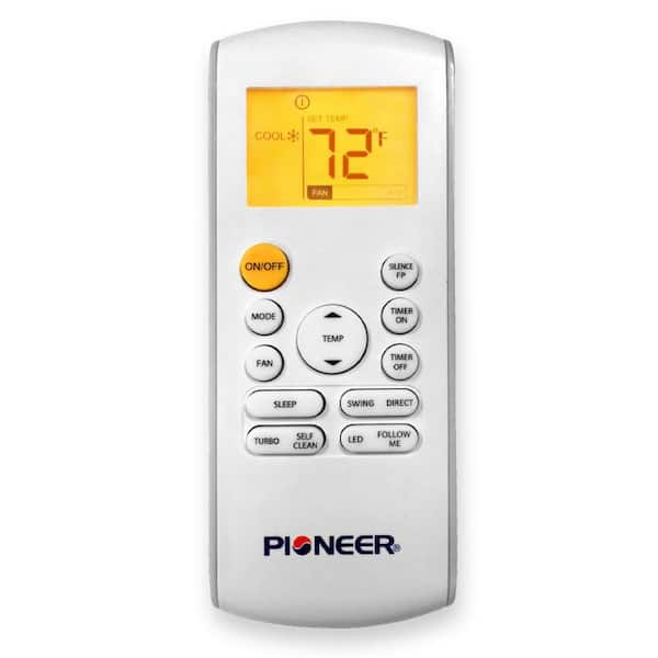 Pioneer® 48,000 BTU 18.5 SEER2 8-Way Slim Cassette Mini-Split Air  Conditioner Heat Pump System Full Set 230V
