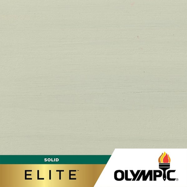 Olympic Elite 8 oz. Avalanche Solid Advanced Exterior Wood Stain Sample