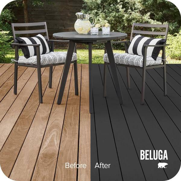 BEHR DECKplus 1 gal. #770F-7 Beluga Solid Color Waterproofing