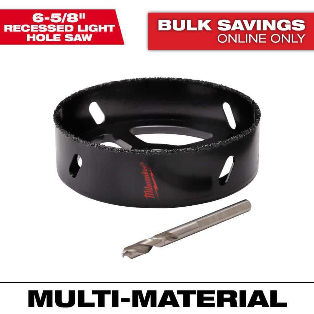 6-5/8 in. Carbide Recessed Light Hole Saw with Pilot Bit price history on PriceWatchPro