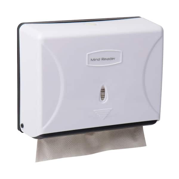 Anself Wall Mounted Paper Folded Hand Towel Dispenser White