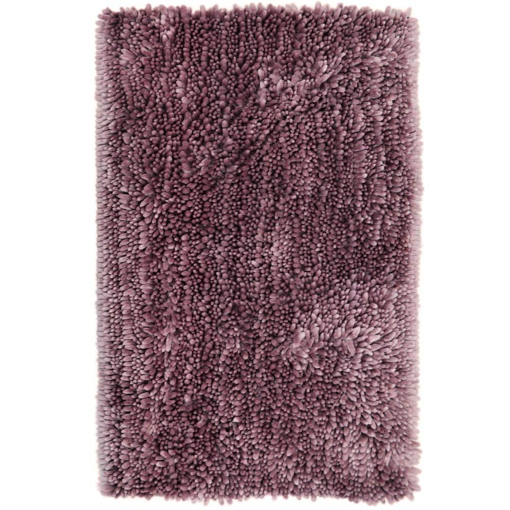 Home Dynamix Nicole Miller Radiance Mauve 21 in. x 34 in. Bath Mat 2