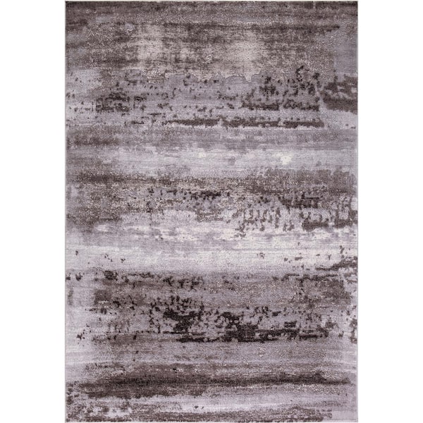 Concord Global Trading Thema Lakeside Brown 5 ft. x 7 ft. Area Rug