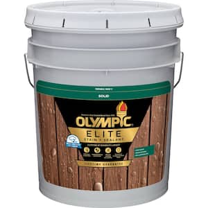 Elite 5 gal. Base 2 Solid Advanced Exterior Stain and Sealer in One