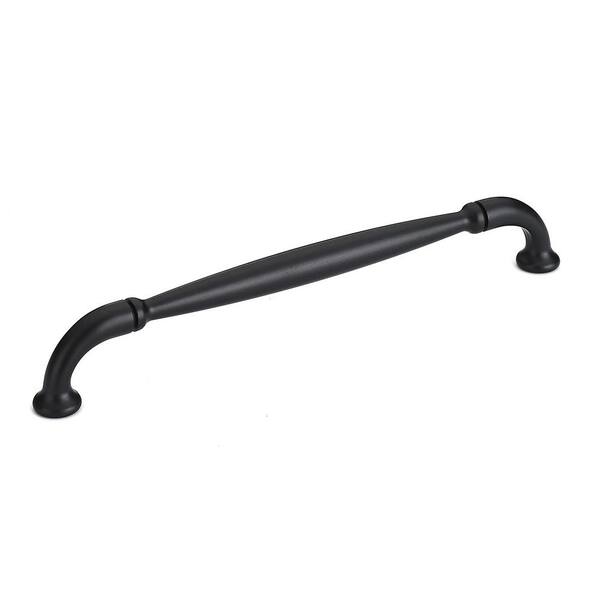 Richelieu Hardware Hudson Collection 7-9/16 in. (192 mm) Center-to-Center Anthracite Traditional Drawer Pull