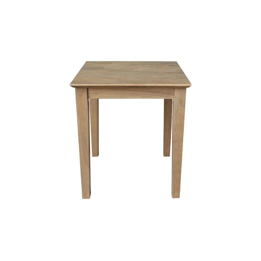 Stephanie 22 in. Honey Square Solid Wood End Table - thumbnail 9
