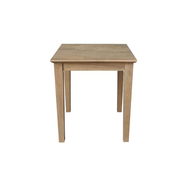 International Concepts Stephanie 22 in. Honey Square Solid Wood International Concepts Stephanie 22 in. Honey Square Solid Wood