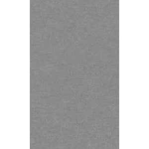 Dark Grey Concrete Plain Design Printed Non Woven Non-Pasted Textured Wallpaper 57 Sq. Ft.