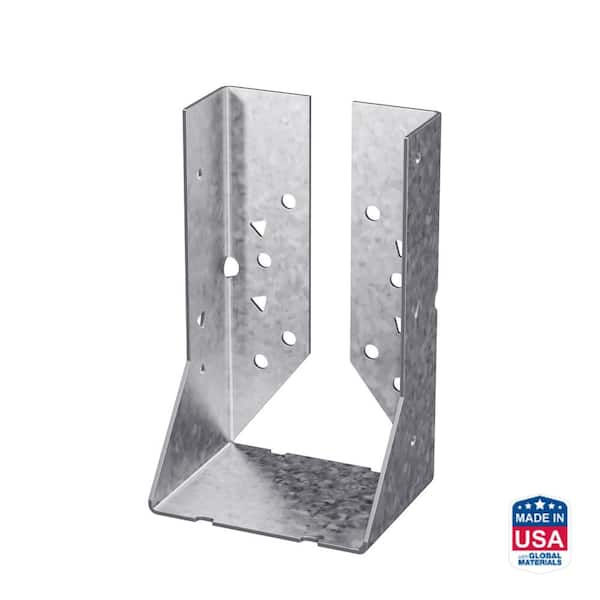 Simpson Strong-Tie HUC Galvanized Face-Mount Concealed-Flange Joist Hanger for Double 2x6 Nominal Lumber