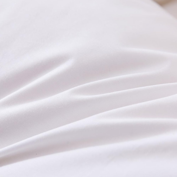 St. James Home 4 Pack Soft Cover Nano Feather Filled Bed Pillows Jumbo - White