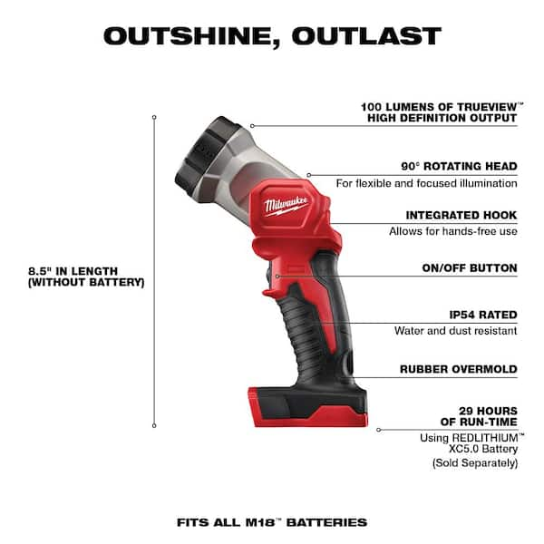 Milwaukee M18 18V Lithium-Ion Cordless Combo Tool Kit (9-Tool