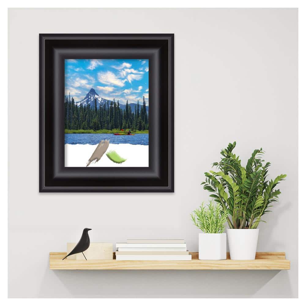 Grand Black 11x14 Polystyrene Wall Picture Frame