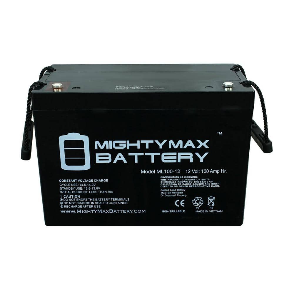 12V 100Ah Sealed Lead Acid Deep Cycle Battery